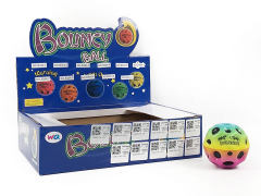 7CM高弹彩虹月亮球（12粒庄）