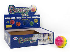 6.3CM高弹雪花月亮球（12粒庄）