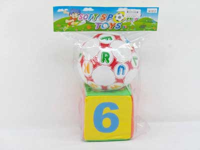 5"Dice & Ball W/Bell(2in1) toys