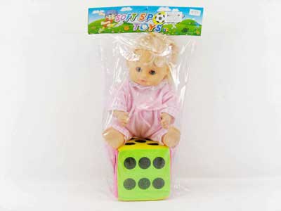 5"Dice & Doll W/Bell(2in1) toys