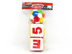 5"Stuff Ball W/Bell toys