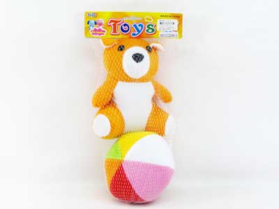 Bear & Ball W/Bell(2in1) toys