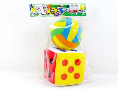 4"Dice & Vollyball toys