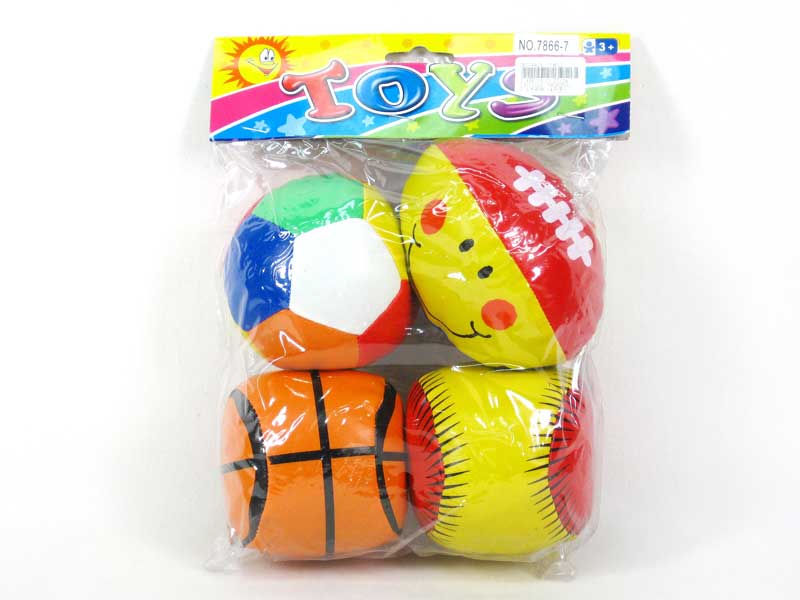 3.5"Stuffed Ball(4in1) toys