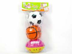 5"Ball W/Bell(3in1) toys