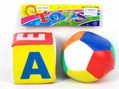 5"Ball & 4"Dice toys