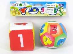 5"Ball & 3"Dice toys