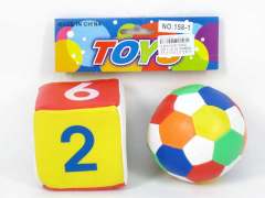 3.5"Ball & 3"Dice toys