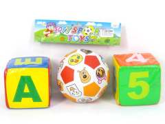 5"Ball & Dice W/Bell(3in1)