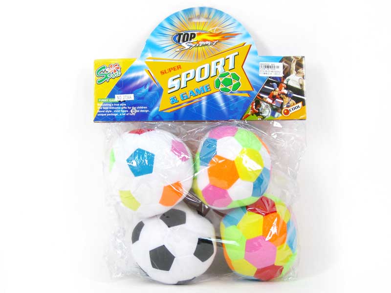 5"Stuffed Football(4in1) toys