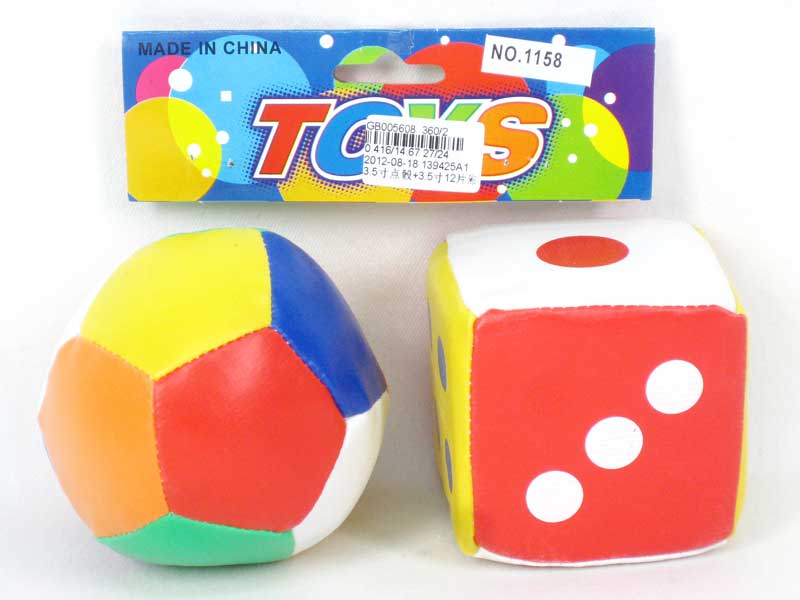 3"Dice & 3.5"Ball toys