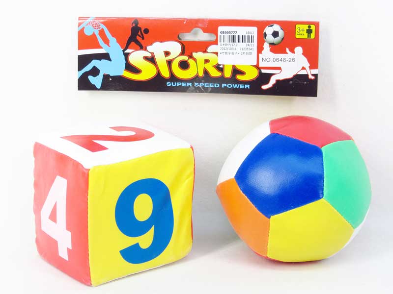 4inch Dice & Ball toys