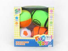 4inch Stuffed Ball(4in1) toys