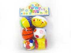 4inch Stuffed Ball(6in1) toys