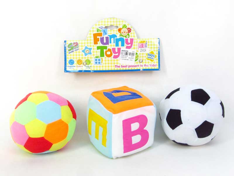 5inch Stuffed Ball(3in1) toys
