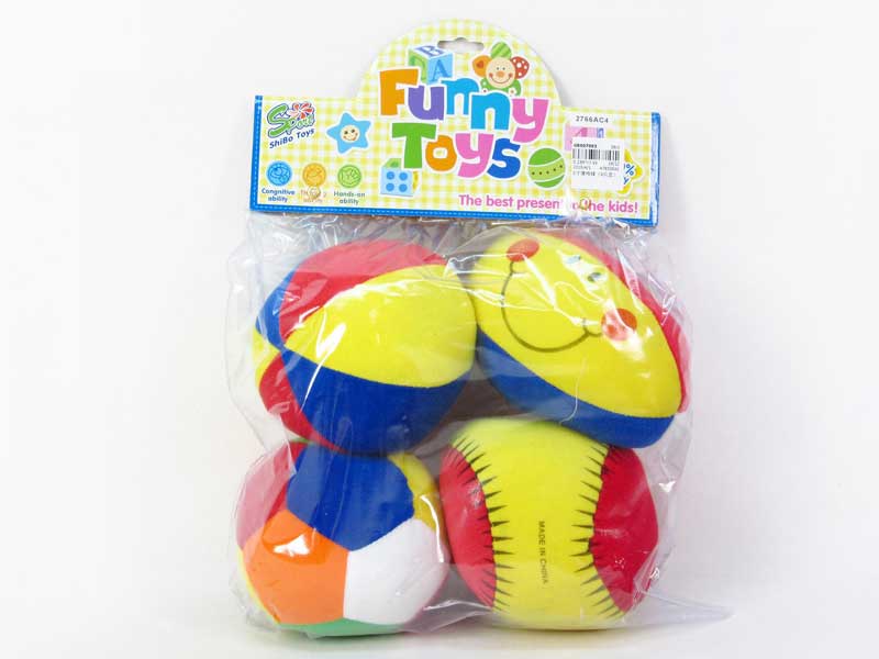 5inch Stuffed Ball(4in1) toys