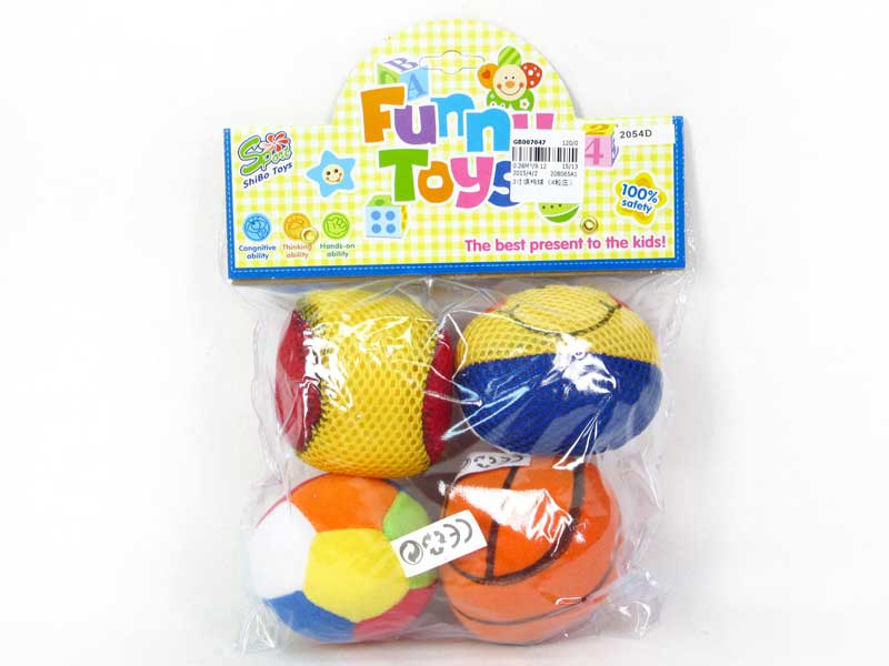 3inch Stuffed Ball(4in1) toys
