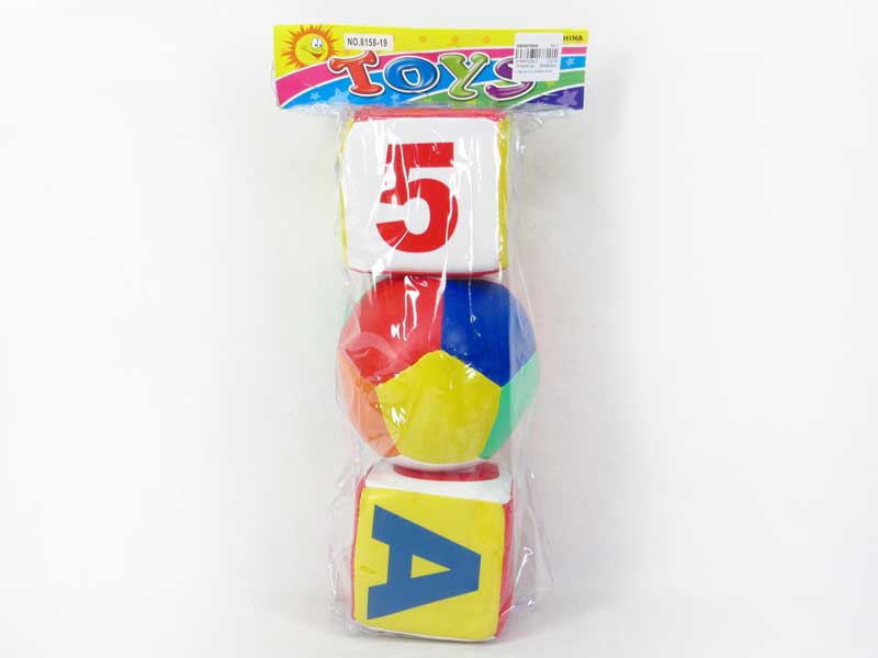 4inch Dice & 5inch Ball(3in1) toys