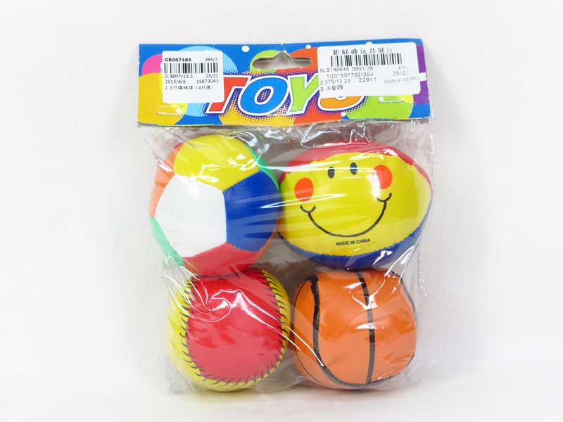 2.5inch Stuffed Ball(4in1) toys