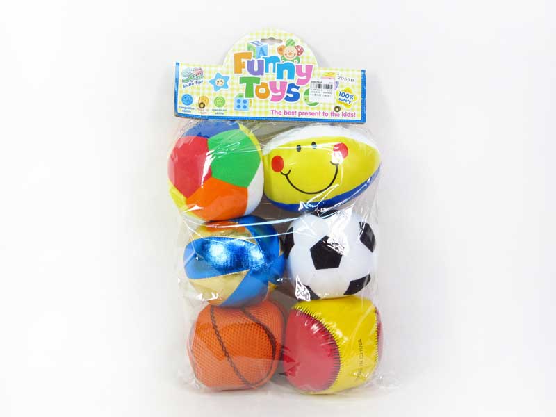 5inch Stuffed Ball(6in1) toys