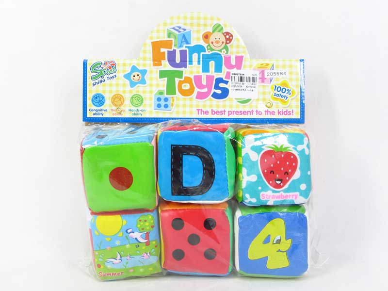 3inch Stuffed Puzzle(6in1) toys