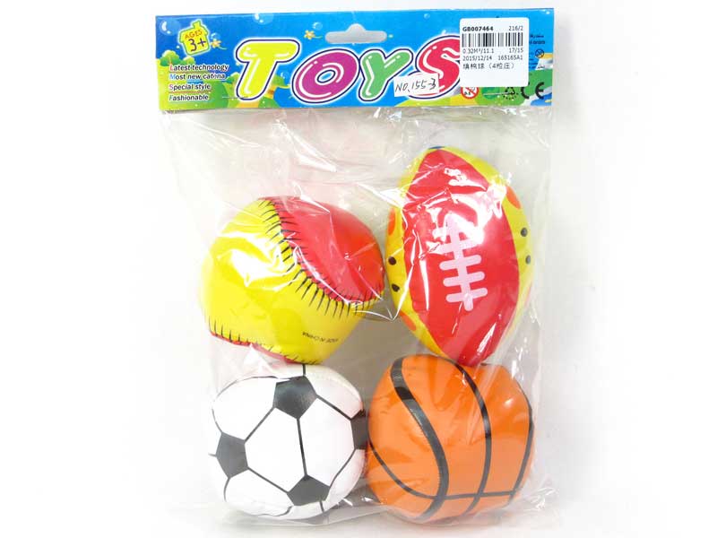 Stuffed Ball（4in1） toys