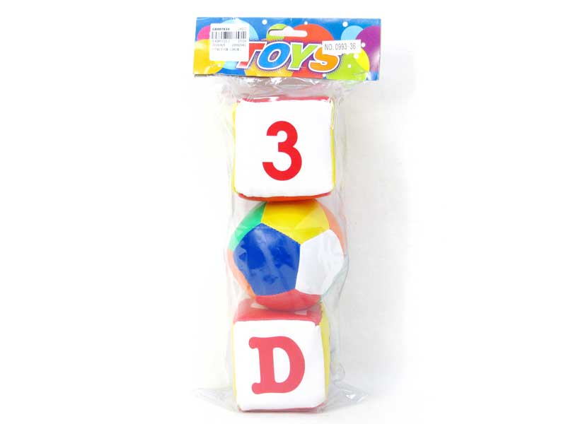 3inch Dice & Ball(3in1) toys