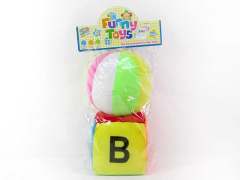 6.5inch Ball Set W/Bell )2in1) toys