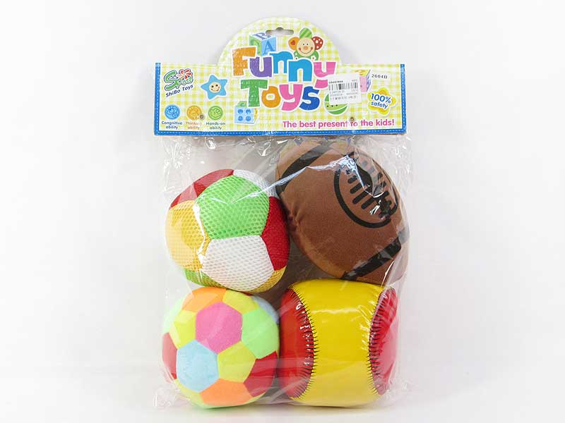 5inch Ball W/Bell(4in1) toys