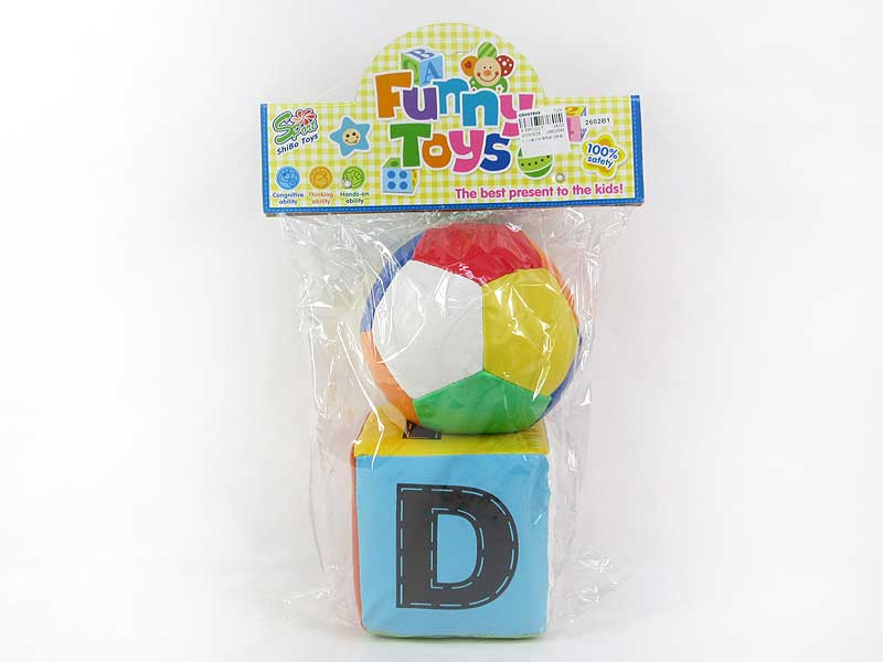 5.5inch Dice & Ball W/Bell(2in1) toys