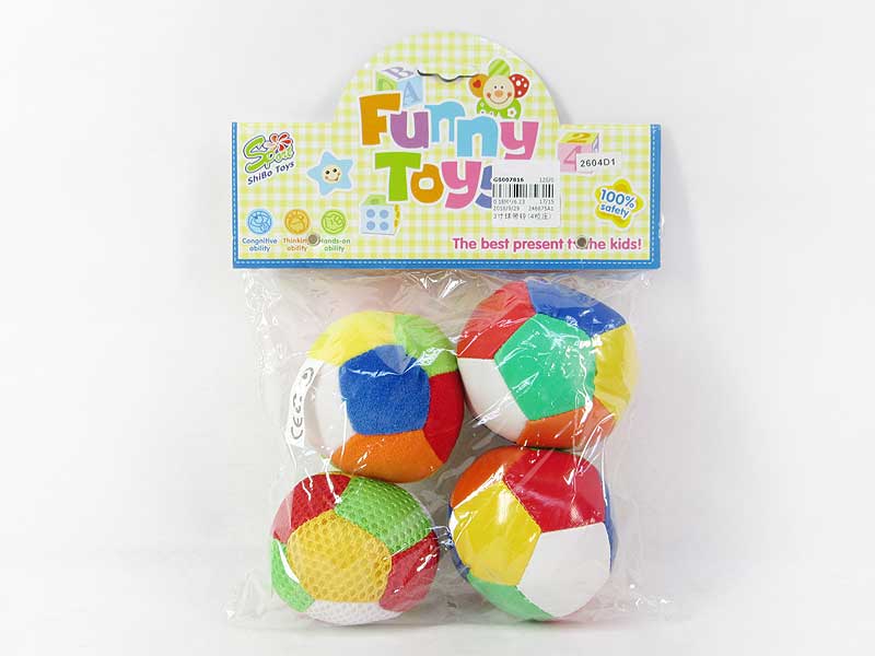 3inch Ball W/Bell(4in1) toys