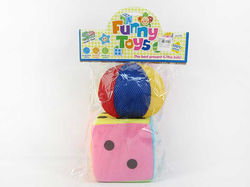 5.5inch Dice & Ball W/Bell(2in1) toys