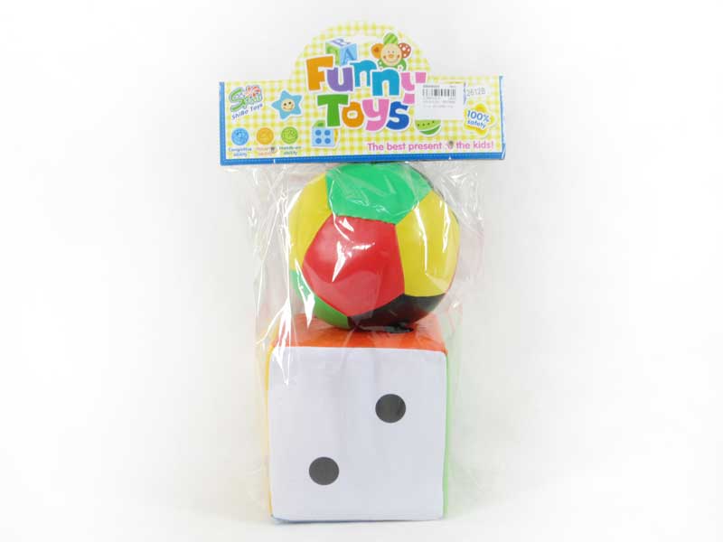 6inch Dice & Ball W/Bell(2in1) toys
