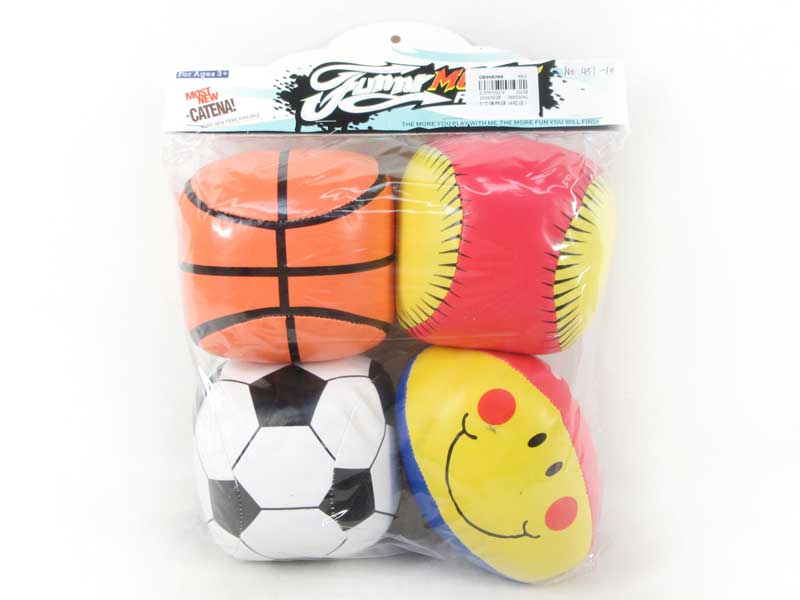 5inch Stuffed Ball(4in1) toys