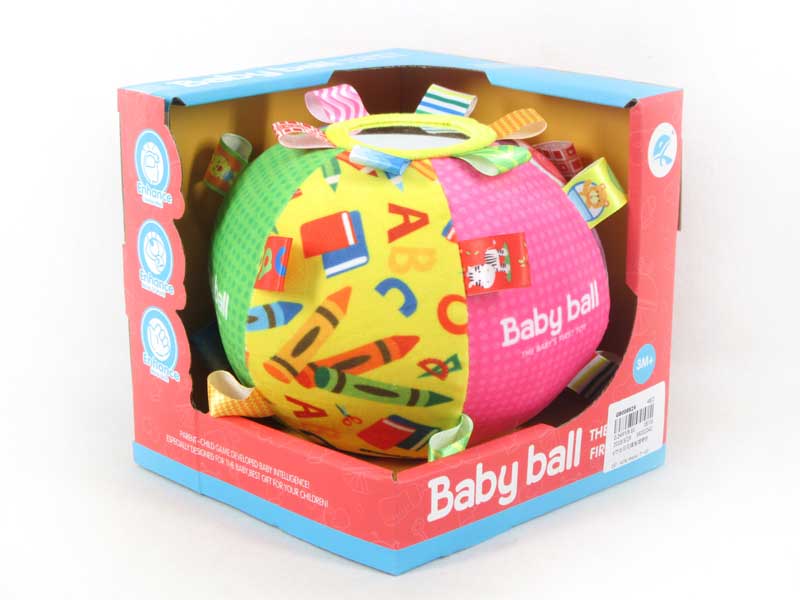 6inch Stuffed Ball W/Bell toys