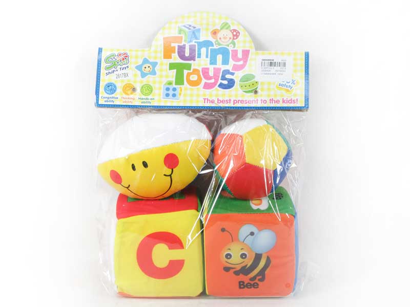 4inch Stuffed Ball（4in1） toys