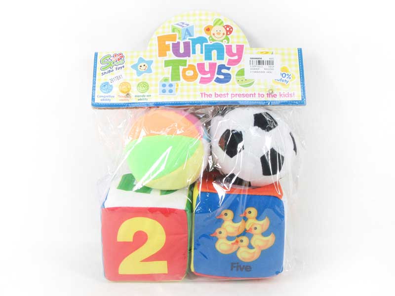 4inch Stuffed Ball（4in1） toys