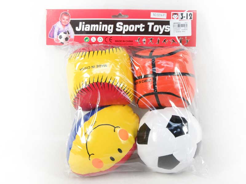 5inch Stuffed Ball（4in1） toys