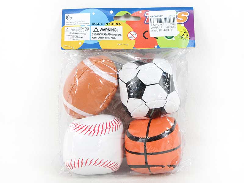 2.5inch Ball(4in1) toys