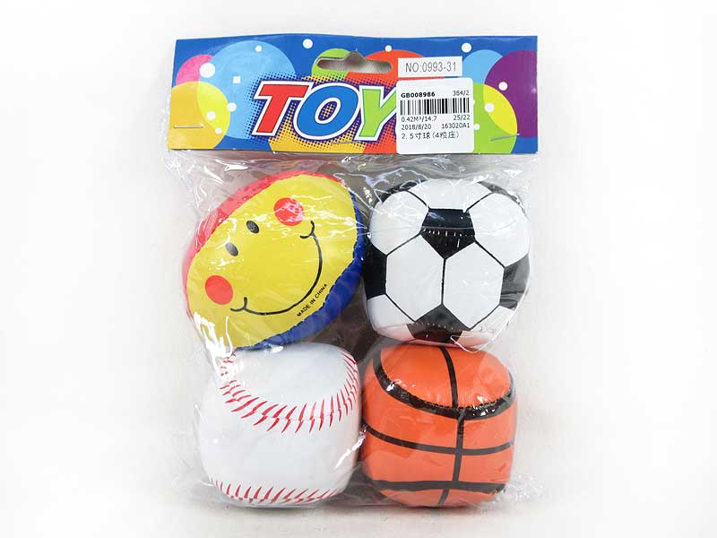 2.5inch Ball(4in1) toys
