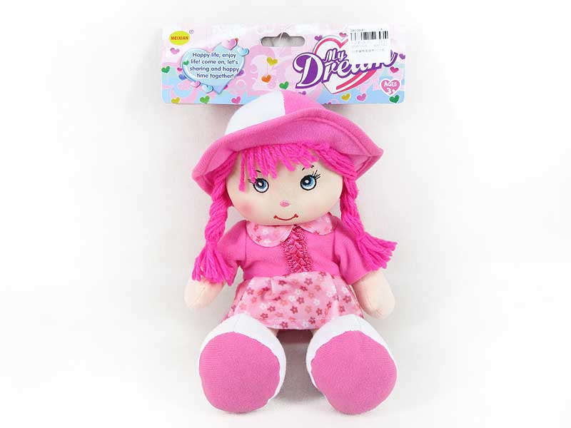 10inch Cotton Filling Doll W/IC(3C) toys