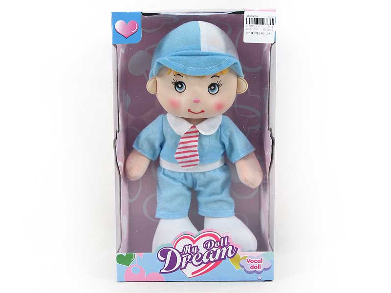 10inch Cotton Filling Doll W/IC(3C) toys