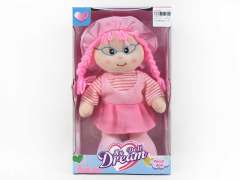 10inch Cotton Filling Doll W/IC(3C) toys