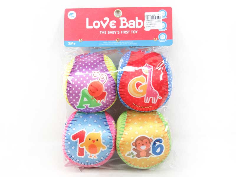 4inch Ball W/Bell(4in1) toys