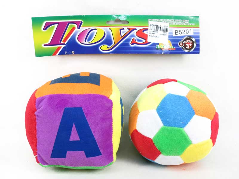 Dice & Ball W/Bell(2in1) toys