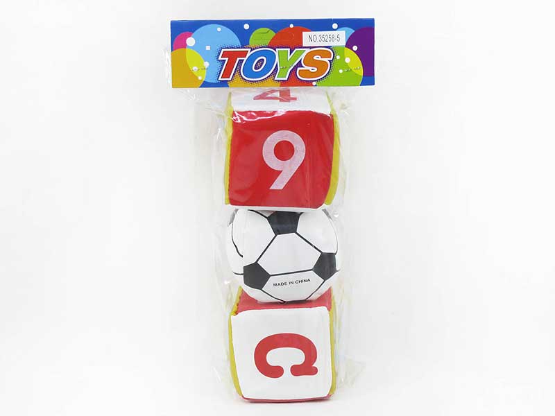 3inch Ball & 3inch Dice W/Bell(3in1) toys