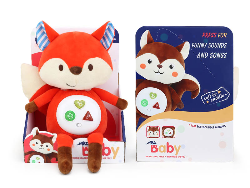 Plush Fox W/L_M toys
