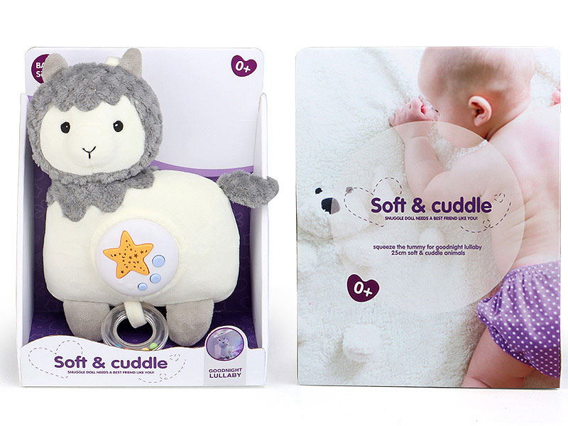 Plush Projection Soothes Alpaca toys