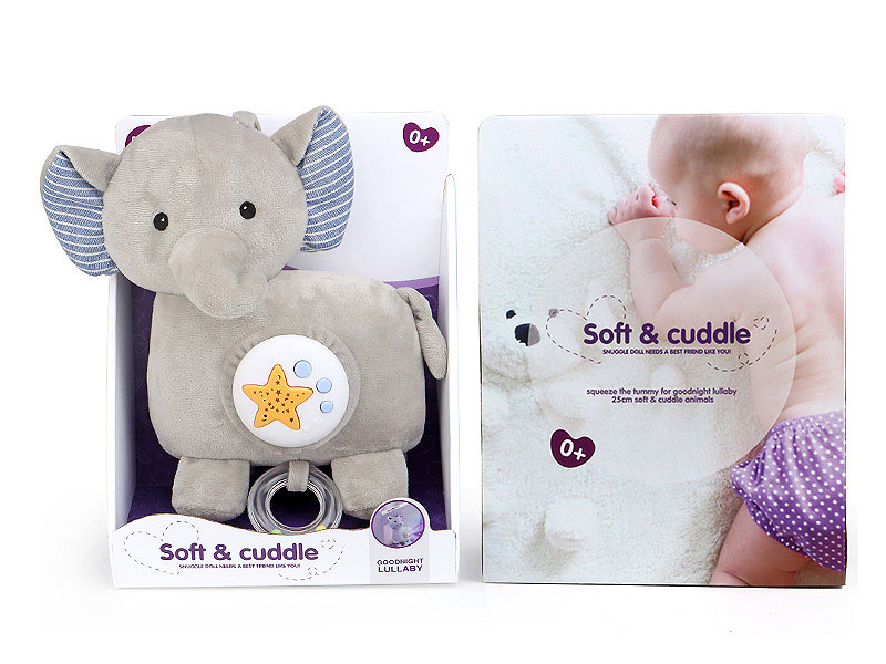 Plush Projection Soothes The Elephant toys