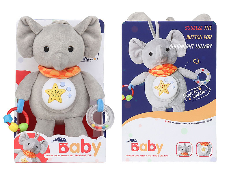Plush Projection Soothes The Elephant toys